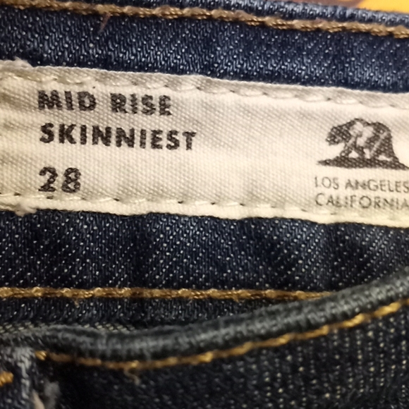 Women's Bullhead Skinny Jeans Size 28 - Picture 4 of 4